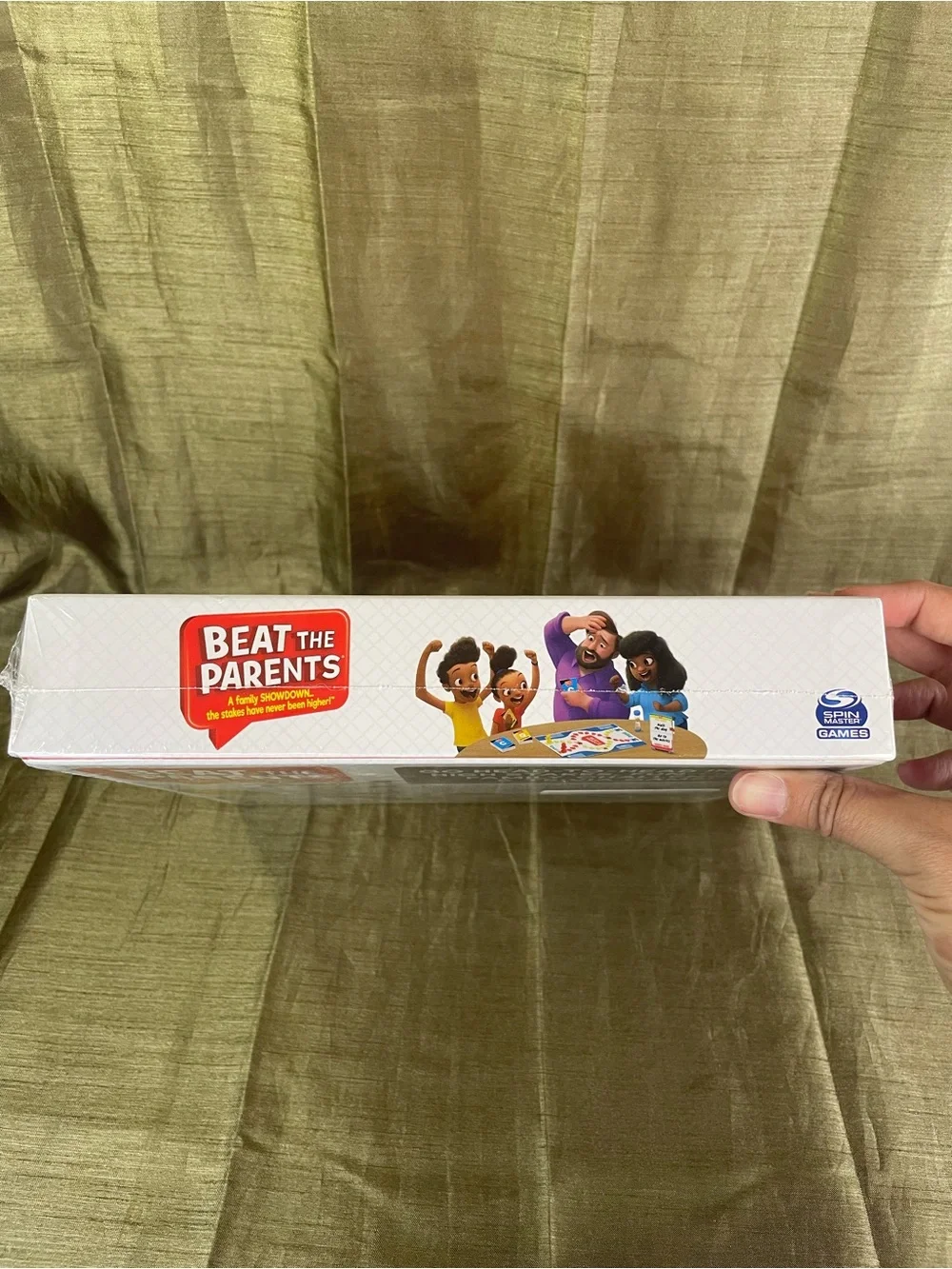 Spin Master Beat The Parents Board Game New Sealed - 2-6 players Family Trivia
